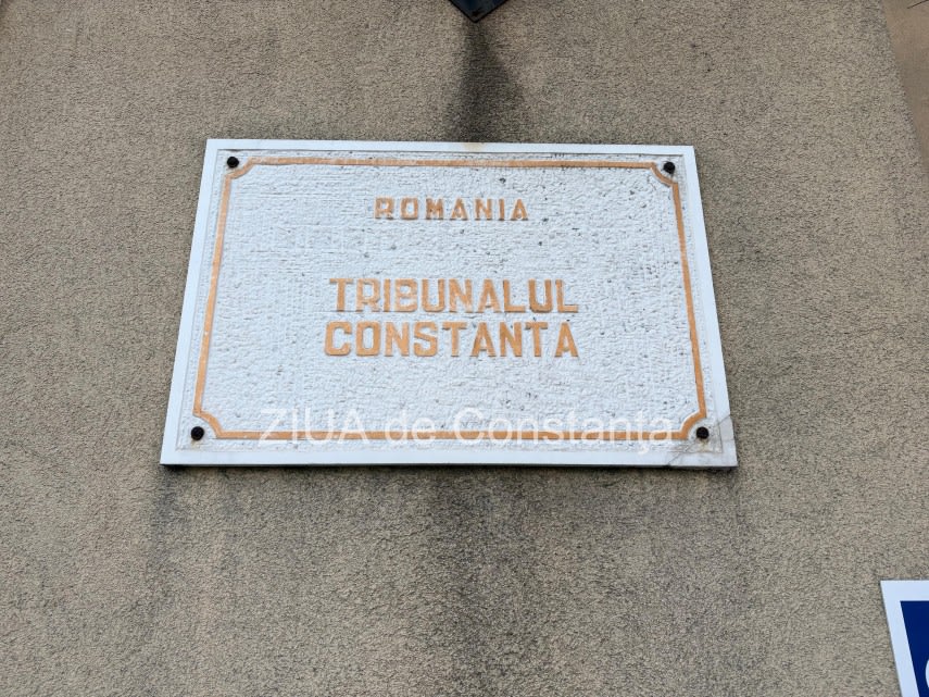 Mircea Dan Butiuc în sala de judecată la Tribunalul Constanța