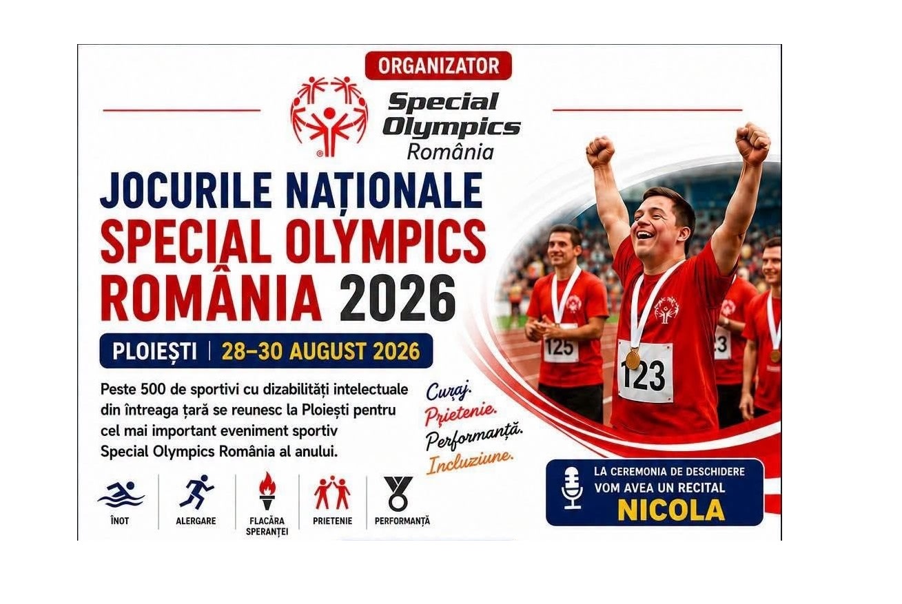 Ploieștiul devine, pentru trei zile, capitala sportului pentru sportivii cu dizabilități intelectuale din România