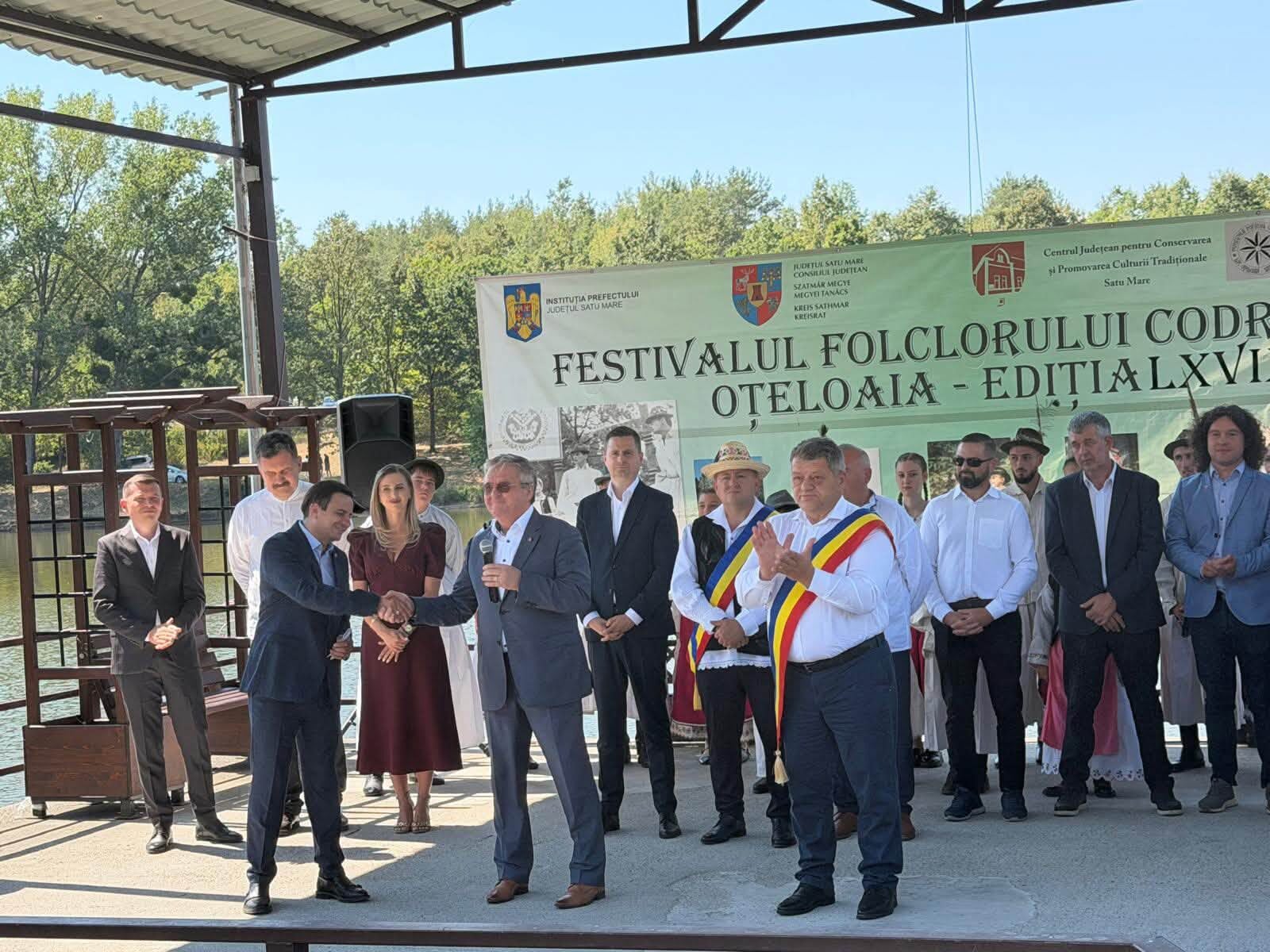 Mircea Govor transmite mesaj de la Oțeloaia: 69 de ediții de folclor și tradiție în Țara Codrului