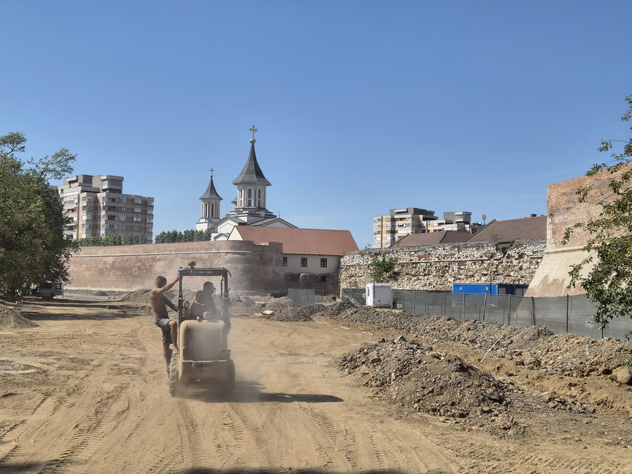Lucrările la parcul din Șanțul Cetății din Oradea sunt aproape de finalizare în 2026