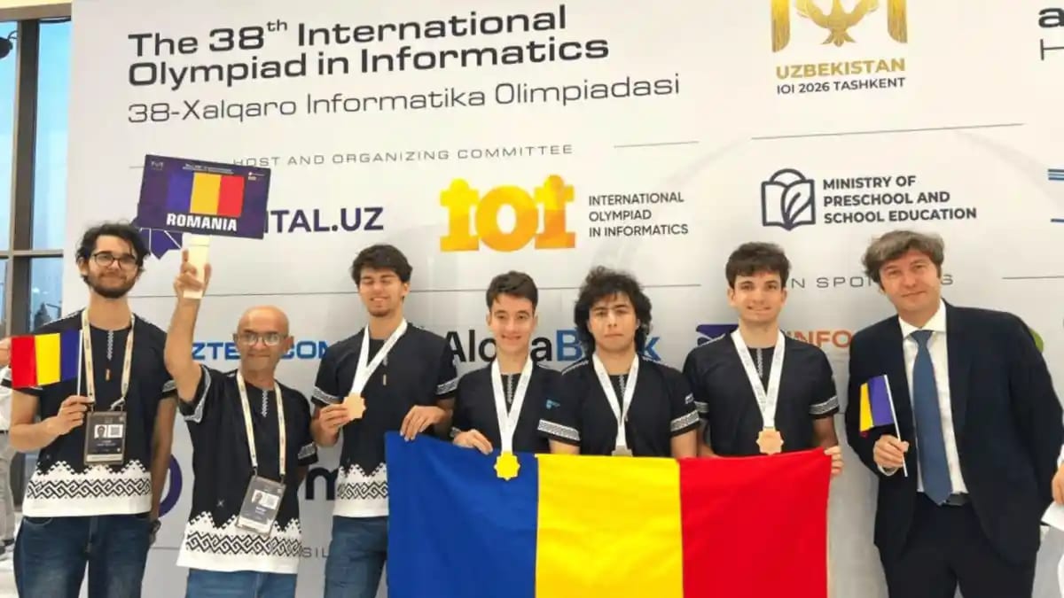 România obține patru medalii la Olimpiada Internațională de Informatică, locul 2 mondial