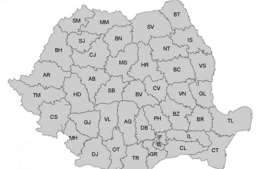 Vânt puternic, ploi torențiale și nori de furtună peste România