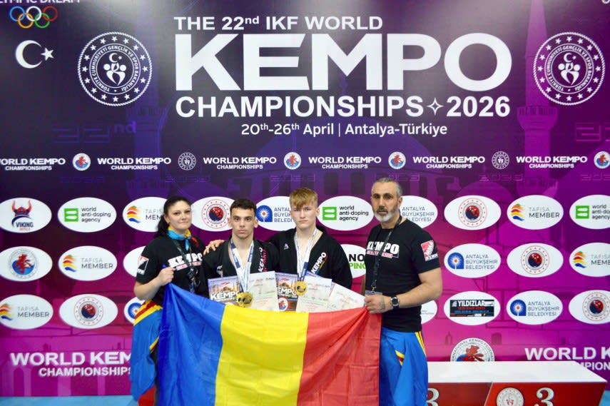 Doi luptători români urcă pe podium la Campionatul Mondial din Ankara