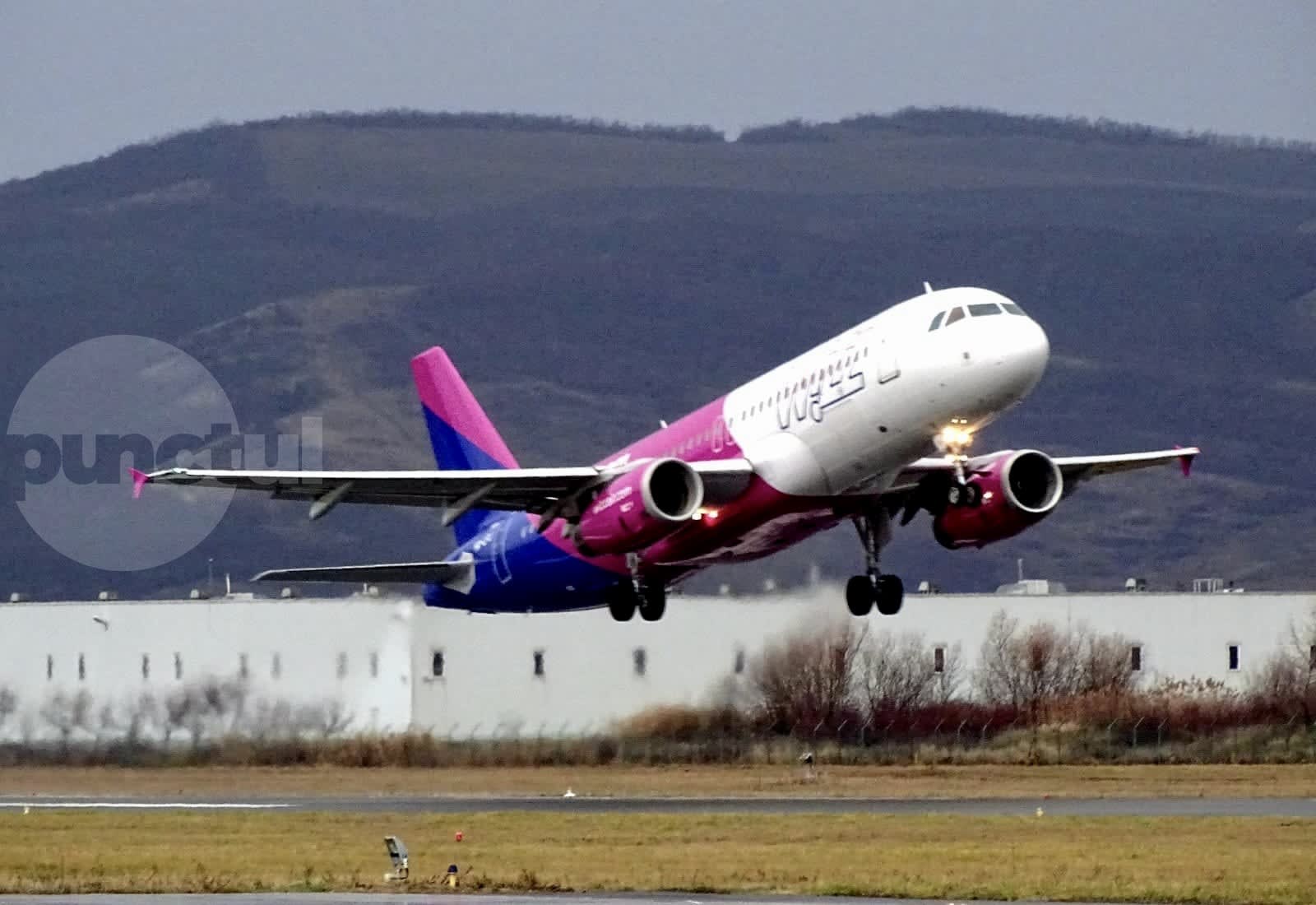 Wizz Air revine cu 10 rute de la Târgu Mureș, crește veniturile în România