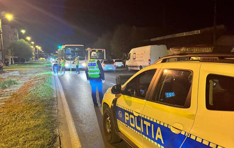 Un pieton de 42 de ani a fost accidentat luni între Săcălaz și Dudeștii Noi