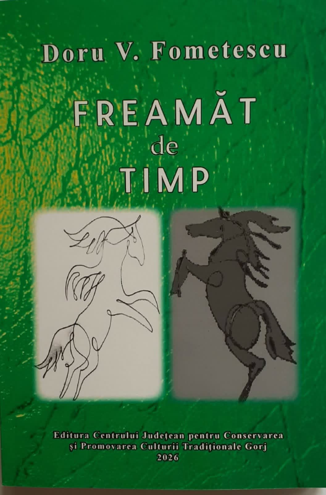 Poetul Doru V. Fometescu în timpul lansării volumului «Freamăt de timp» Poetul Doru V. Fometescu în timpul lansării volumului «Freamăt de timp»