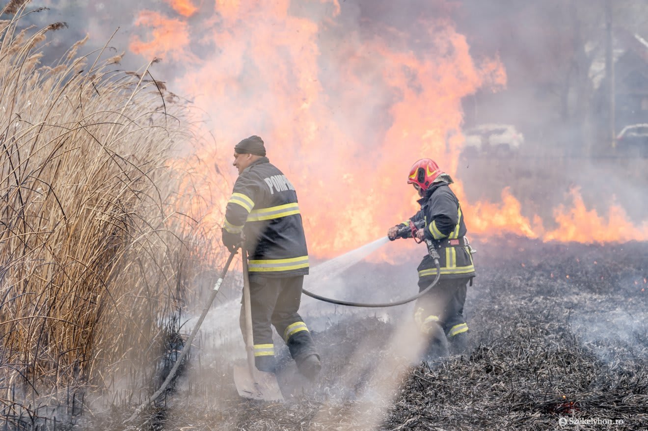 Peste 670 de incendii în ultimele trei zile în România