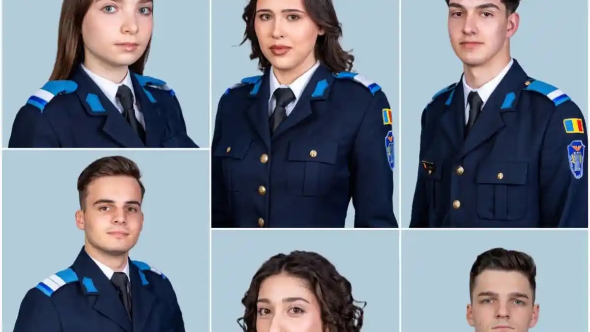 Tineri absolvenți militari în uniformă, admisi la institutul medical Tineri absolvenți militari în uniformă, admisi la institutul medical
