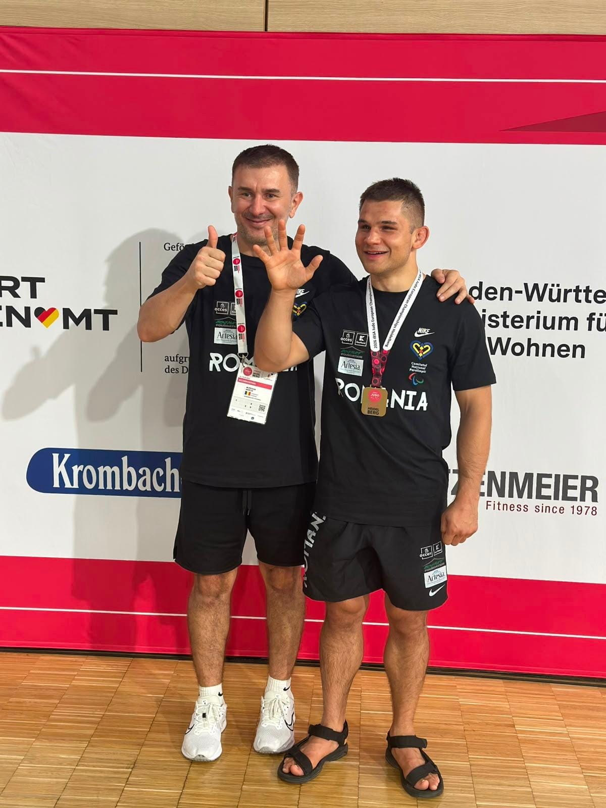 Alex Bologa a câștigat aur european la Para Judo pentru a șasea oară consecutiv
