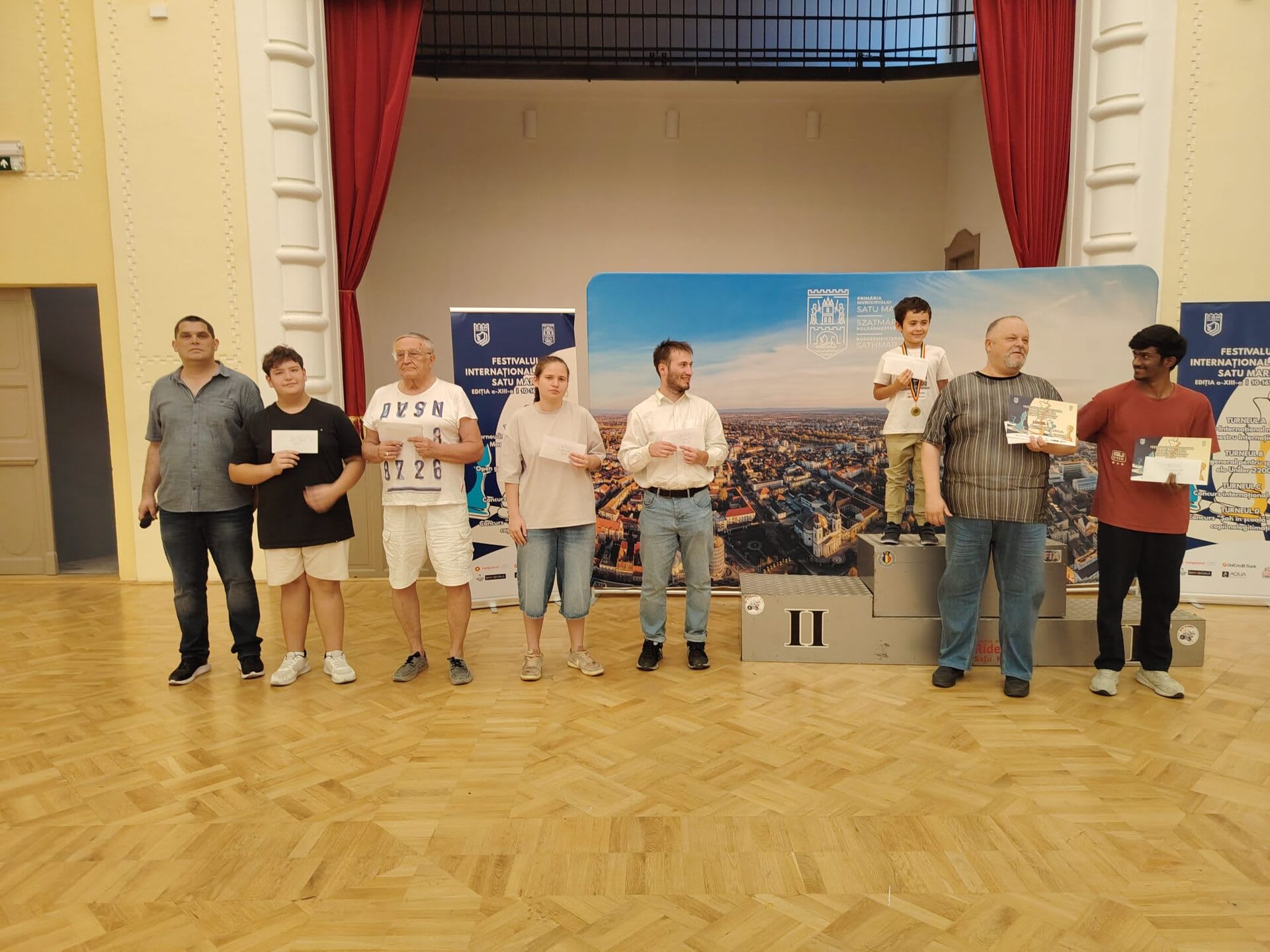 Festivalul Internațional de Șah Satu Mare a desemnat câștigătorii ediției a XIII-a