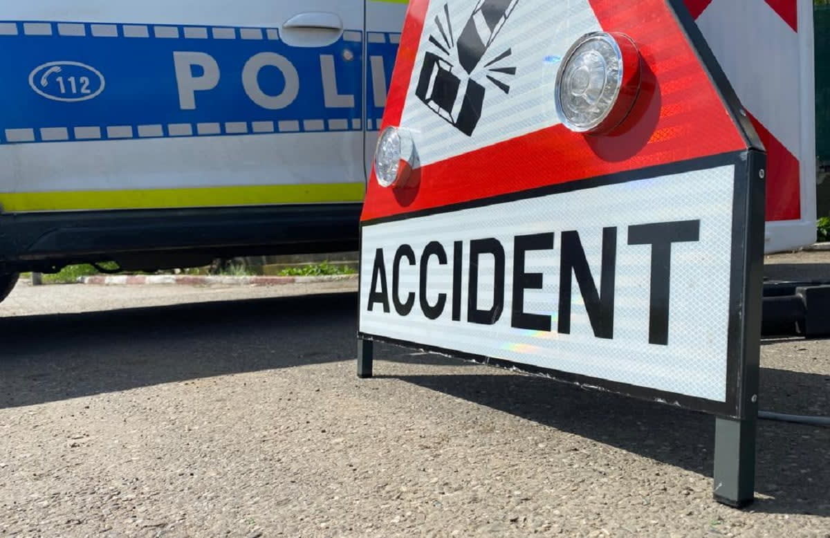 Accident pe A2: circulație blocată parțial spre București, o persoană rănită