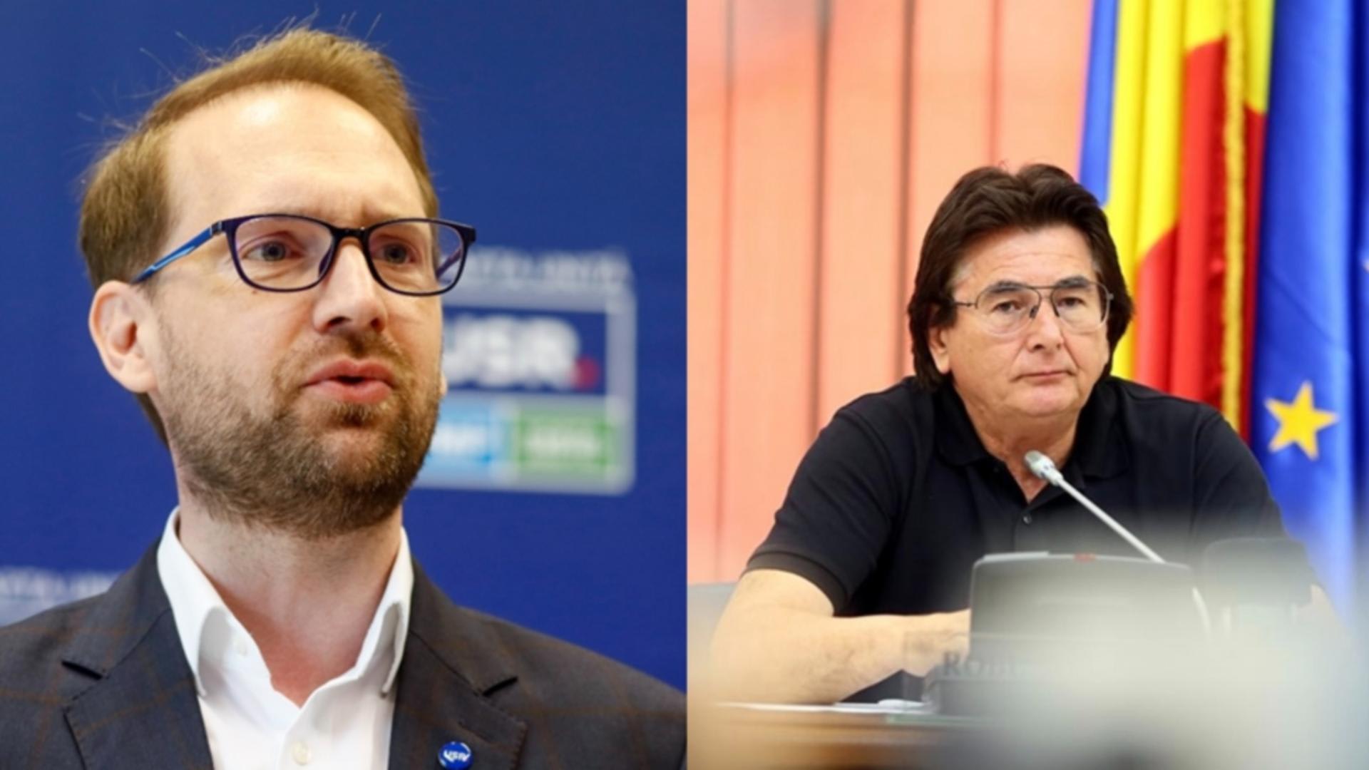 Nicolae Robu și Dominic Fritz în dezbatere publică Nicolae Robu și Dominic Fritz în dezbatere publică