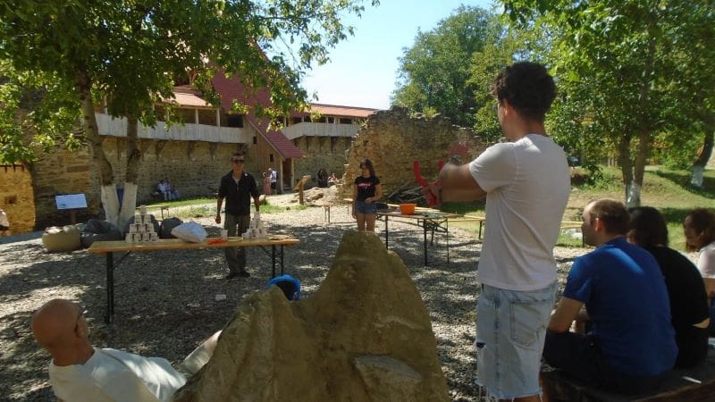 Cetatea de refugiu Saschiz a fost plină de energie și creativitate în 15 august 2026