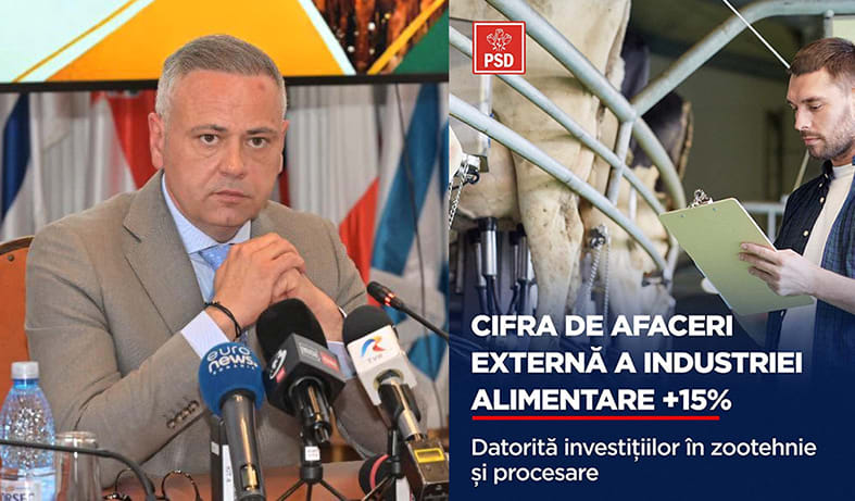 Florin Barbu afirmă că investițiile în zootehnie și procesare mențin România pe linia de plutire