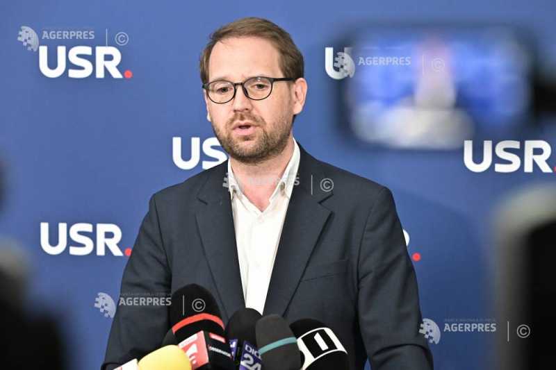 USR: Ședința Comitetului Politic va reconfirma lui Dominic Fritz ca președinte miercuri la ora 18:00