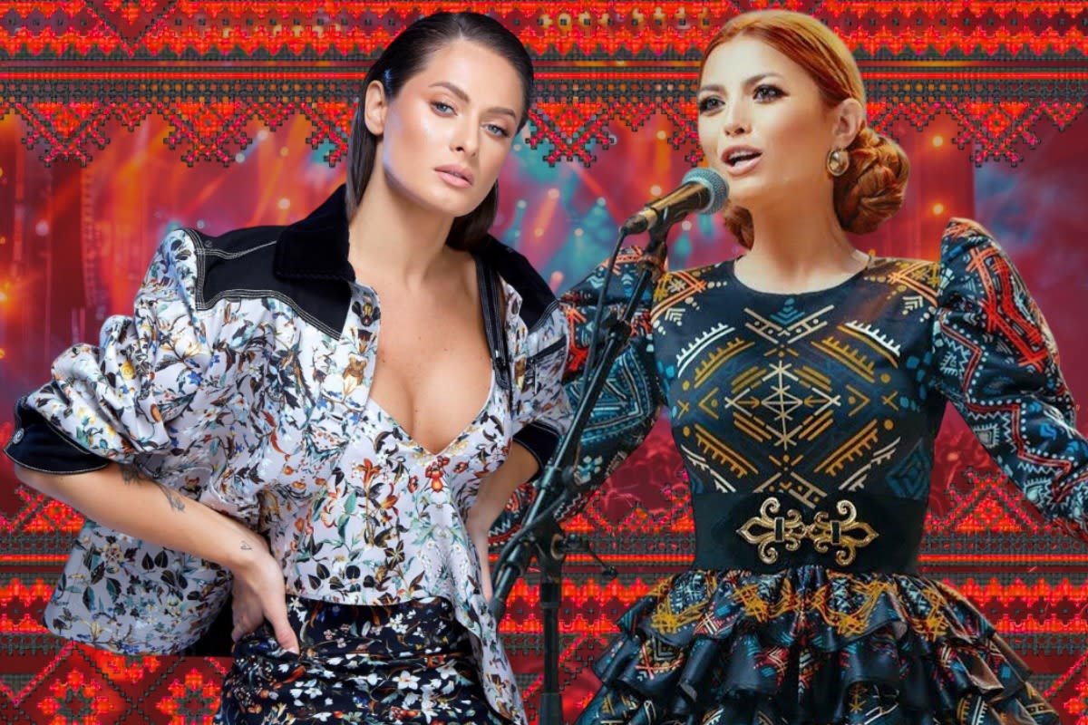 Raluka și Elena Gheorghe pe scenă la Festivalul Doina Covurluiului Galați Raluka și Elena Gheorghe pe scenă la Festivalul Doina Covurluiului Galați