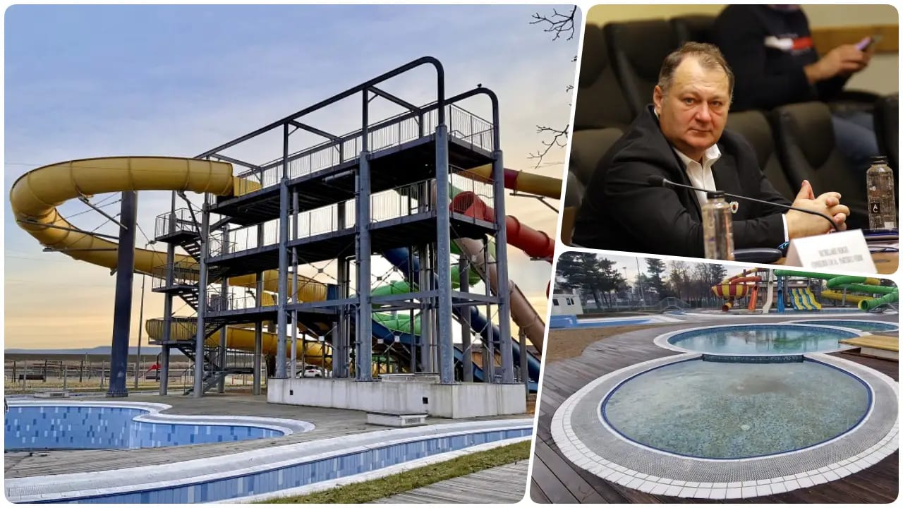 Echipamente Aqualand în stare de funcționare, complex de agrement Echipamente Aqualand în stare de funcționare, complex de agrement