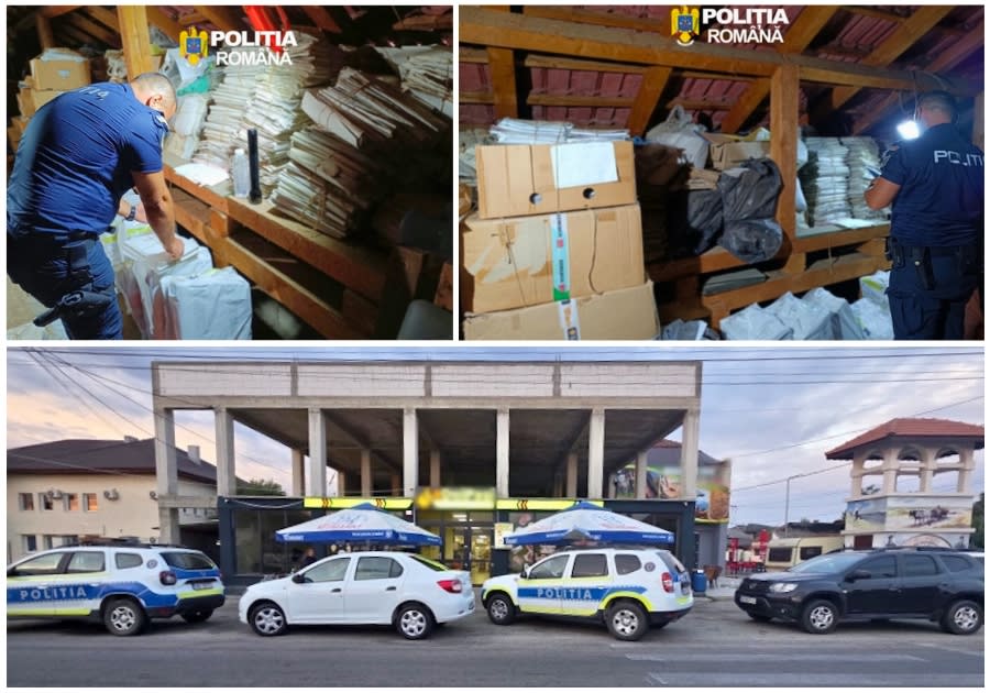 Poliția din România efectuează 52 de percheziții în țară într-un dosar de evaziune fiscală