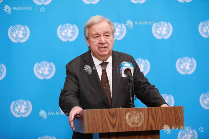 Secretarul general al ONU, Antonio Guterres, condamnă declarațiile lui Ben Gvir despre Gaza Secretarul general al ONU, Antonio Guterres, condamnă declarațiile lui Ben Gvir despre Gaza