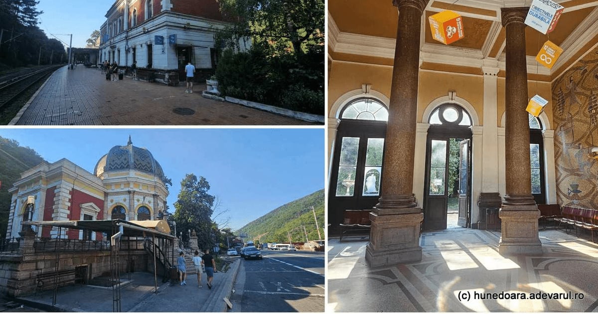Gara Băile Herculane va fi restaurată după aproape 150 de ani, cu sprijinul CFR Infrastructură