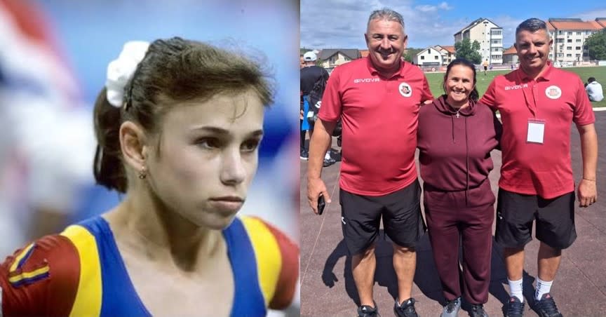 Lavinia Miloșovici în tribunele stadionului din Zalău Lavinia Miloșovici în tribunele stadionului din Zalău