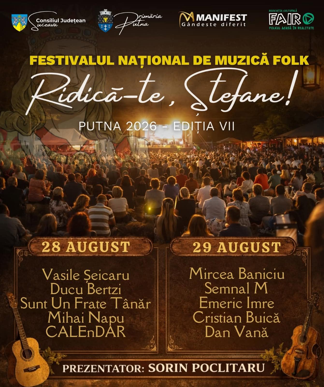 Festival de muzică folk la Putna Festival de muzică folk la Putna