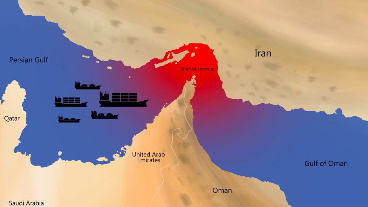 Traficul naval prin Strâmtoarea Ormuz a scăzut la jumătate din cauza tensiunilor SUA-Iran