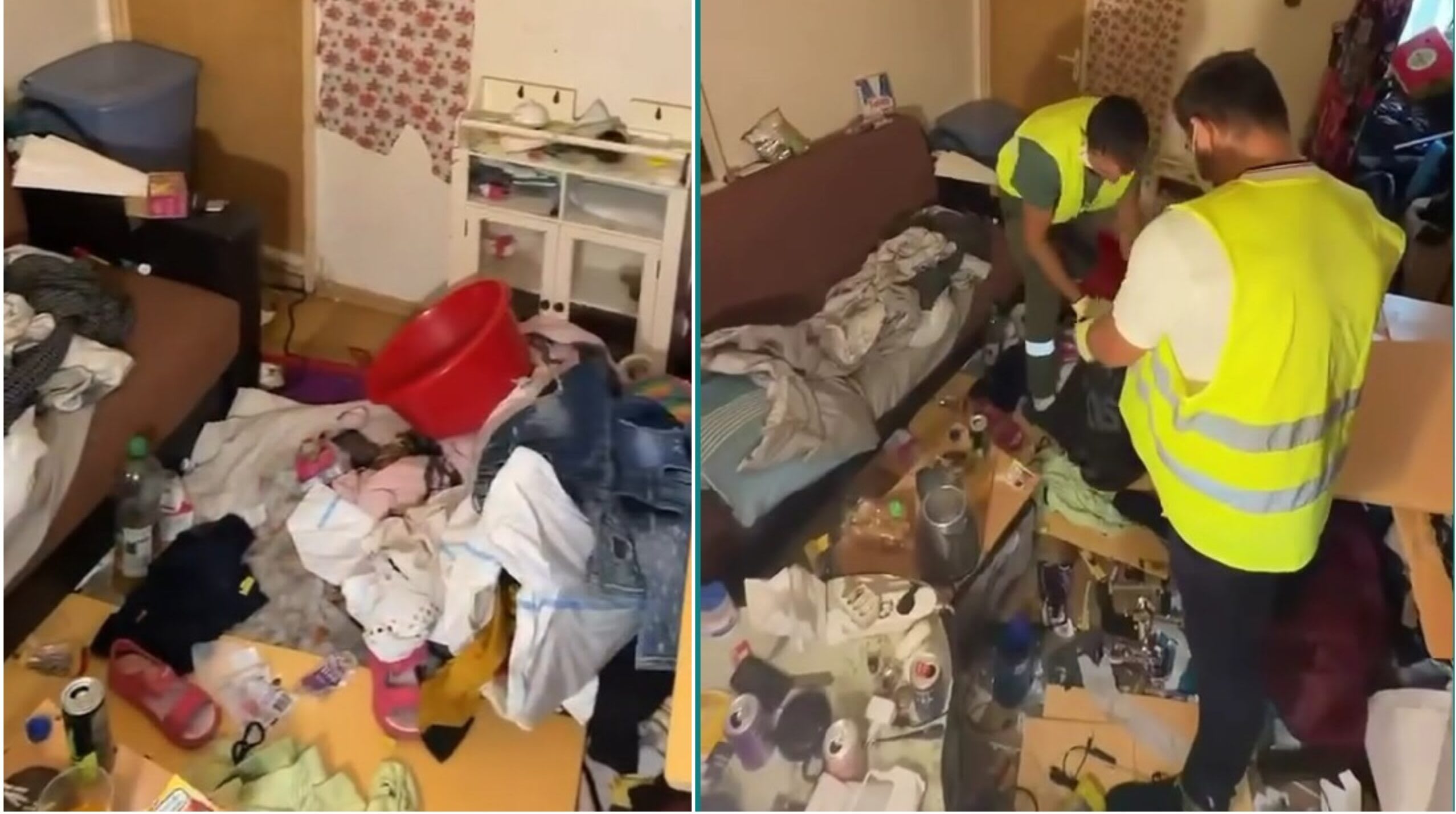 Echipele Primăriei Sectorului 5 au igienizat un apartament plin de gunoaie, spune Piedone-Fiul