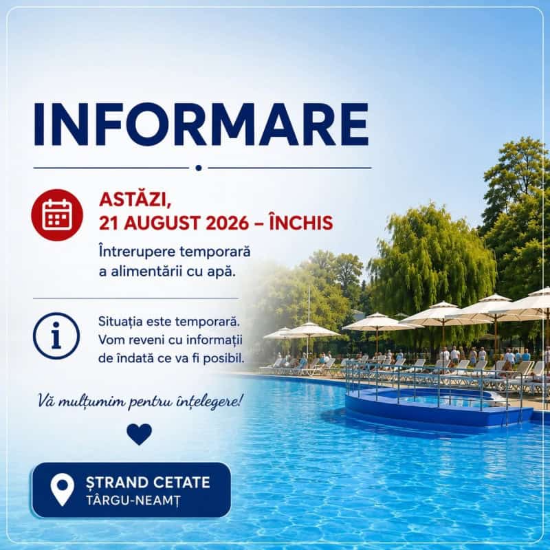Furnizarea apei întreruptă în Grumăzești Furnizarea apei întreruptă în Grumăzești