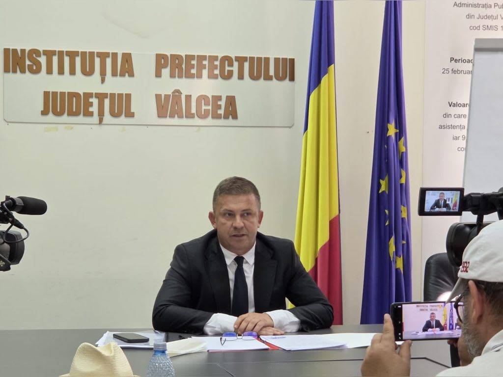 Reprezentanți ai autorităților discuție despre CET Govora Reprezentanți ai autorităților discuție despre CET Govora