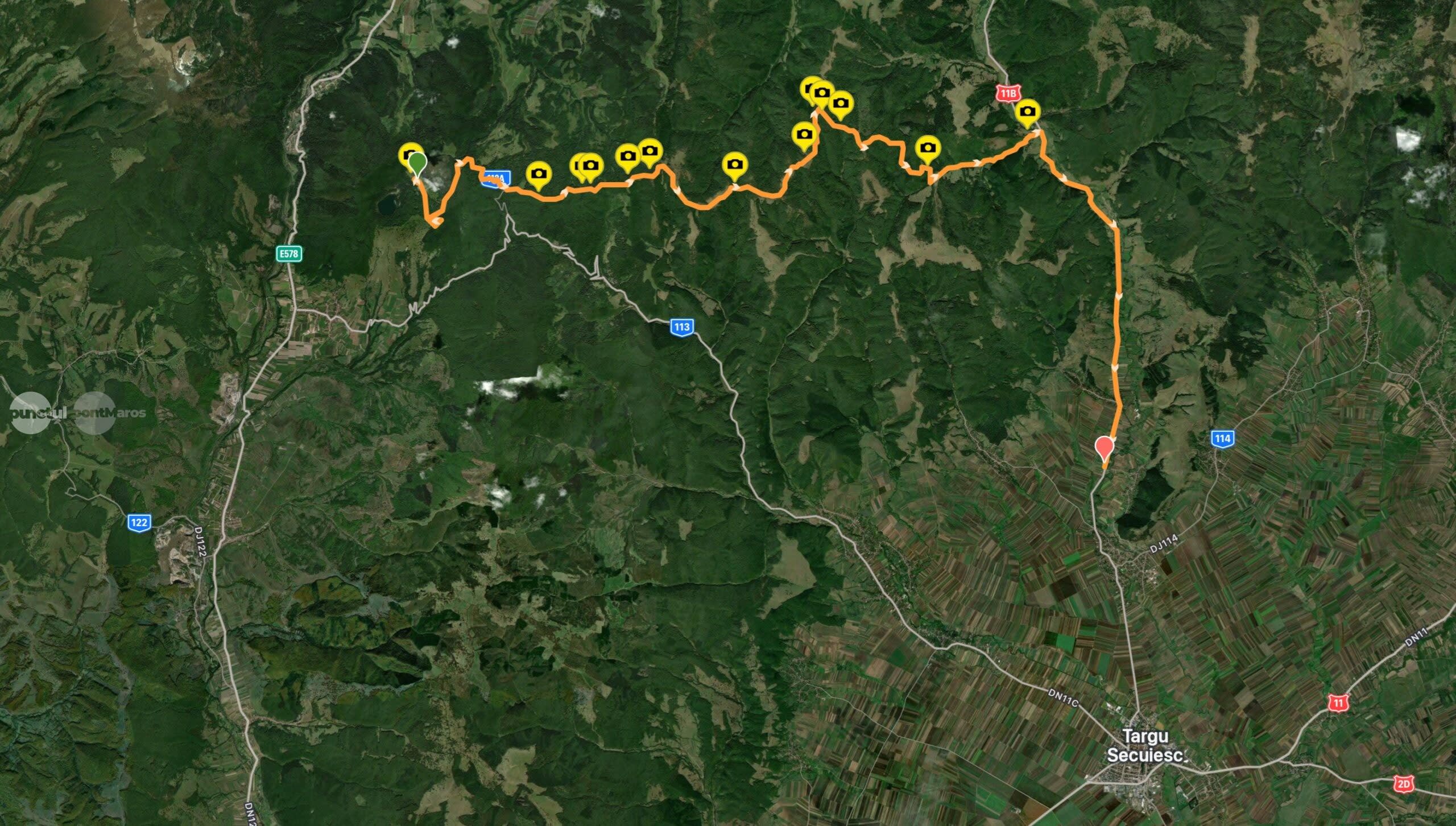 Traseu montan de 35 km din Lacul Sfânta Ana până la Târgu Secuiesc pentru pasionații de offroad