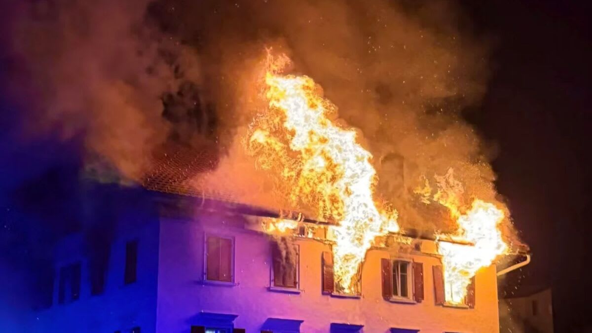 Cinci persoane dispărute și opt răniți în incendiu la Thusis, Elveția