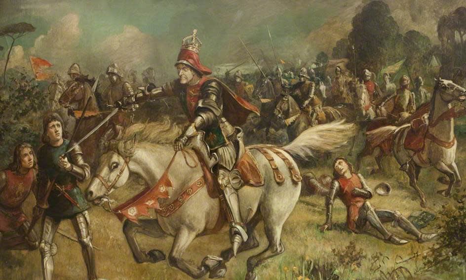 Richard al III-lea s-a stins din viață la Bosworth Field, marcând sfârșitul dinastiei Plantagenet