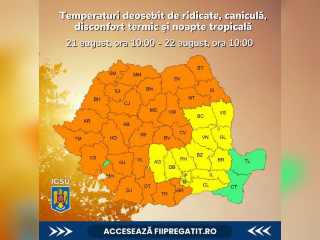 Persoană cu pălărie de soare și sticlă de apă pe o stradă însorită din Vâlcea Persoană cu pălărie de soare și sticlă de apă pe o stradă însorită din Vâlcea