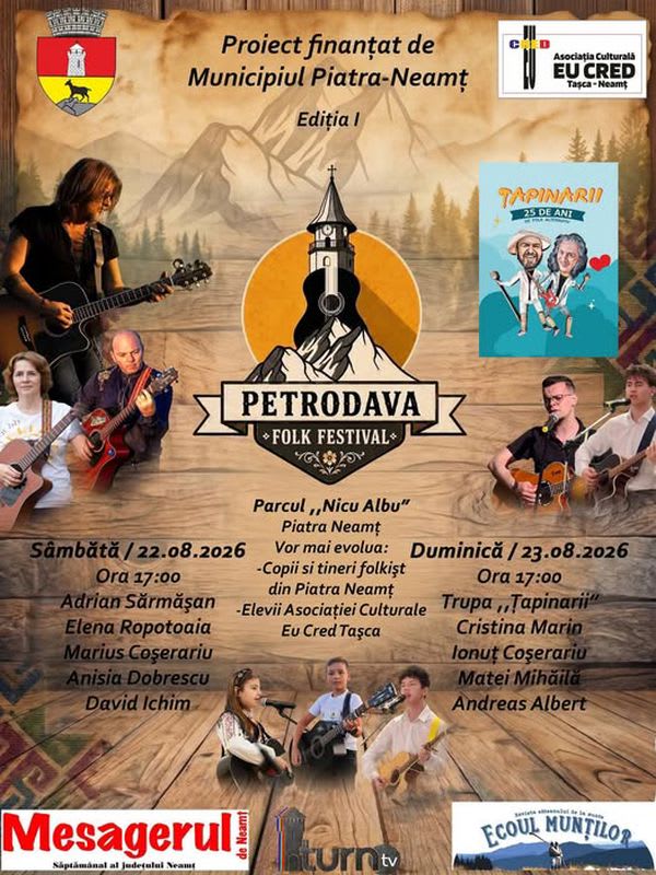 Petrodava Folk Festival la Piatra Neamț Petrodava Folk Festival la Piatra Neamț