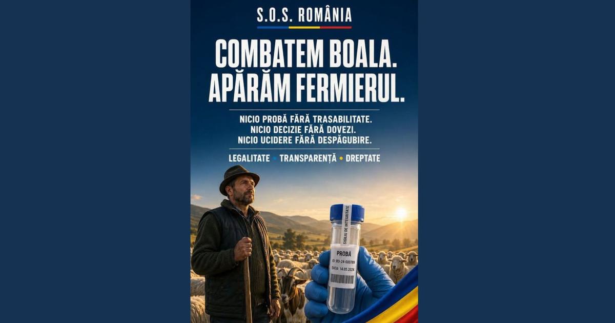 Eurodeputatul Diana Iovanovici-Șoșoacă solicită transparență în gestionarea focarelor de variolă ovină și pesta micilor rumegătoare