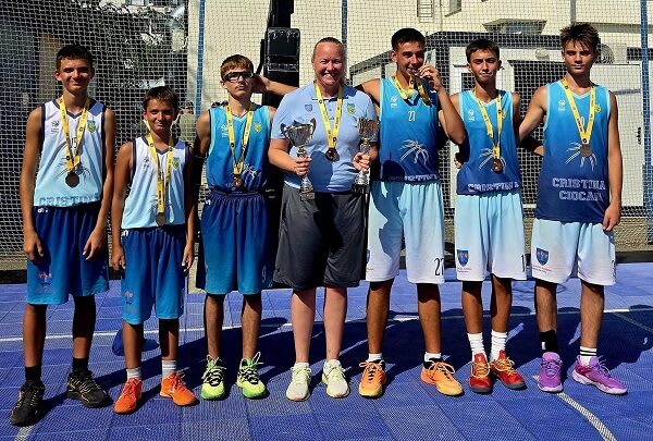 ACS Ciocan Cristina Reșița obține medalii de bronz la Campionatul Național de baschet 3x3
