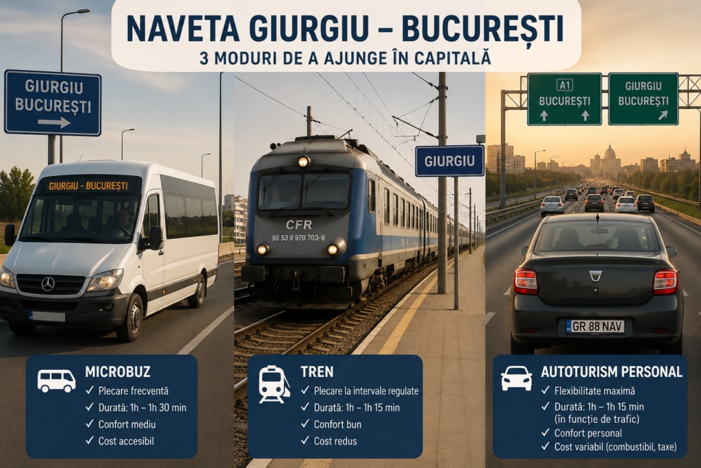 Giurgiu: Naveta zilnică către București și speranța unei investiții majore în regiune