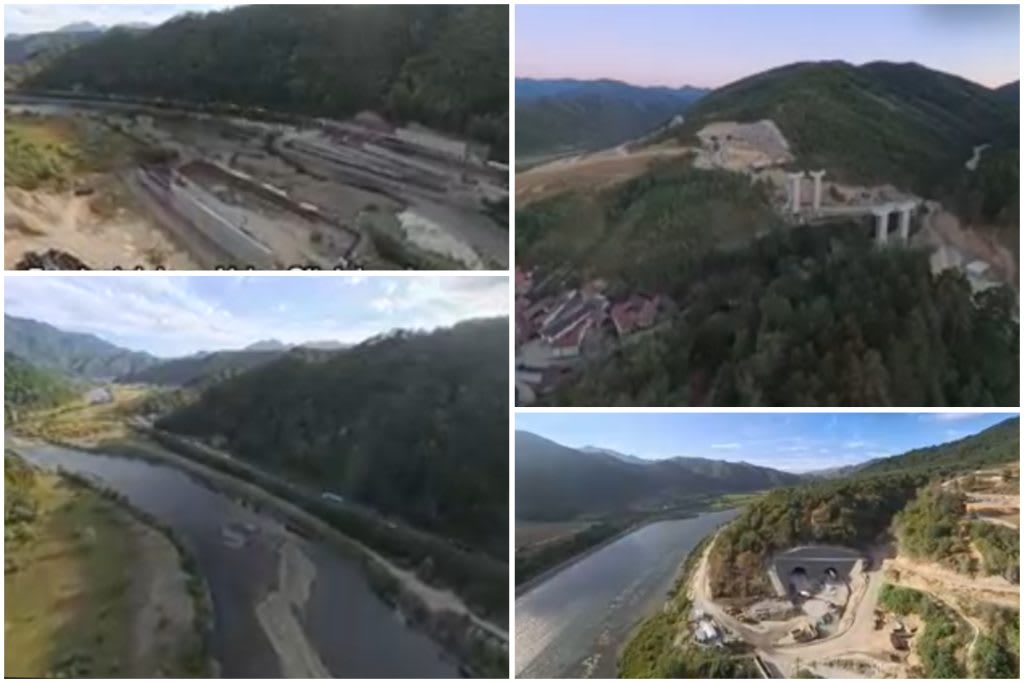 Autostrada A1 Sibiu-Pitești schimbă Valea Oltului: ecoductul de la Călinești și tunelurile au prins contur
