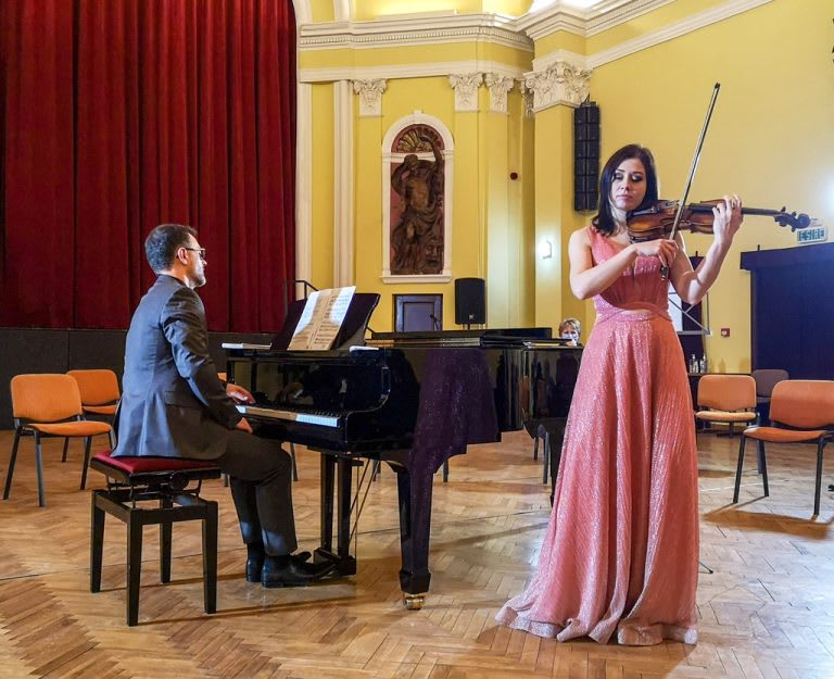 Diana Jipa și Ștefan Doniga susțin un turneu dedicat lui George Enescu în patru orașe din China