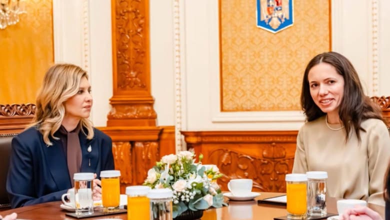 Mirabela Grădinaru participă la evenimentul de Ziua Independenței Ucrainei la Kiev și se întâlnește cu Maia Sandu