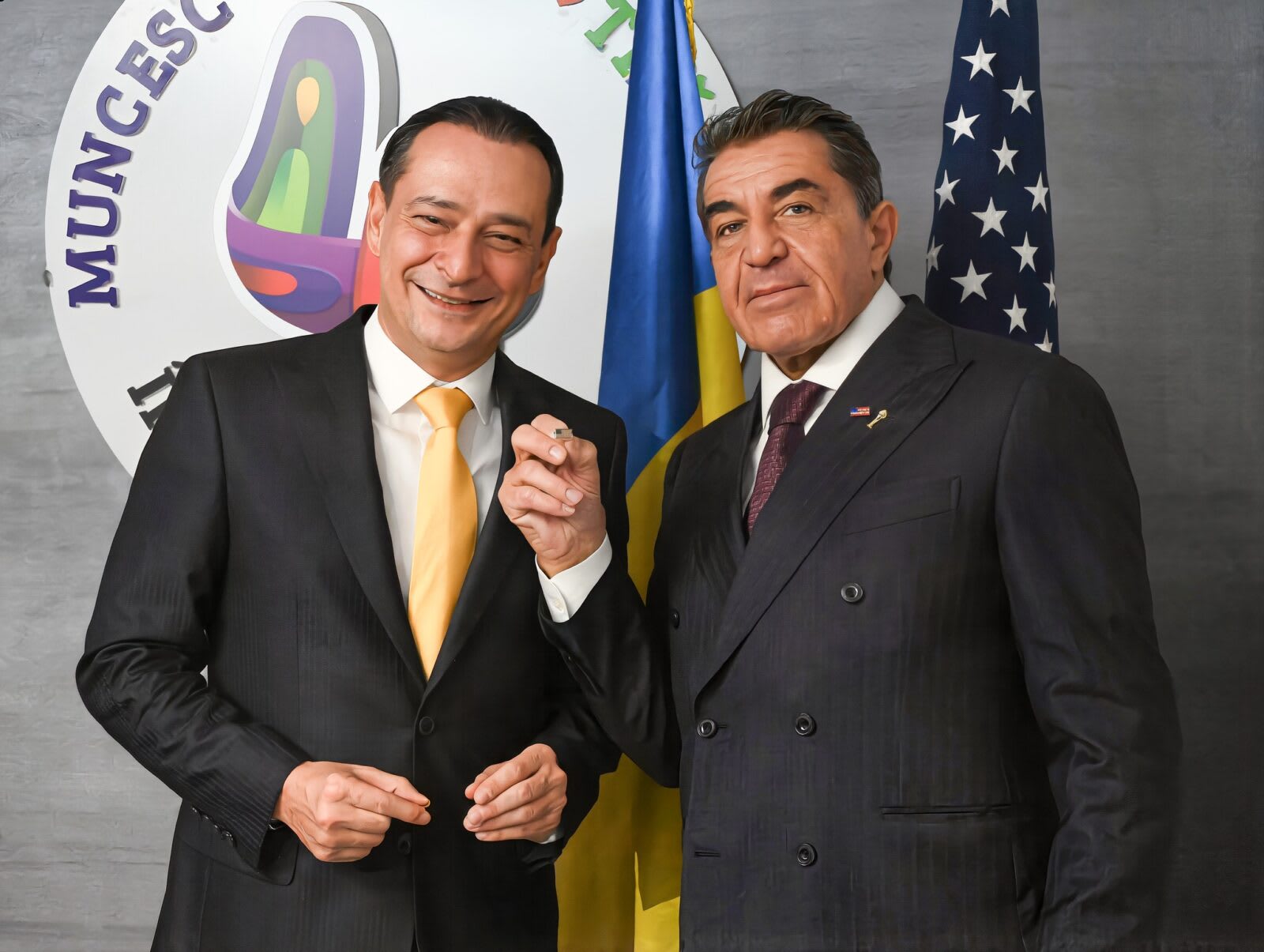 Daniel Băluță și Paolo Zampolli au discutat despre parcul dedicat lui Donald Trump din București