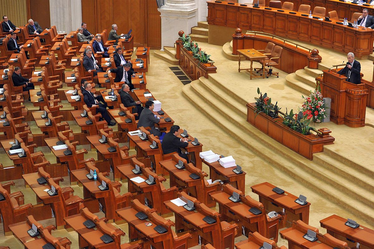 Politicieni în dezbatere parlamentară despre legea salarizării
