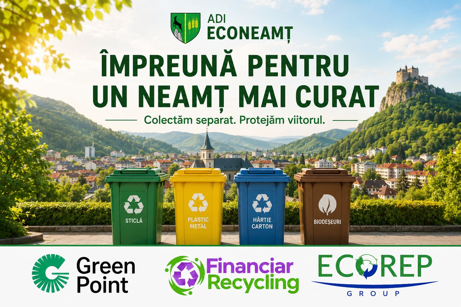 Echipament de colectare a deșeurilor în județul Neamț Echipament de colectare a deșeurilor în județul Neamț