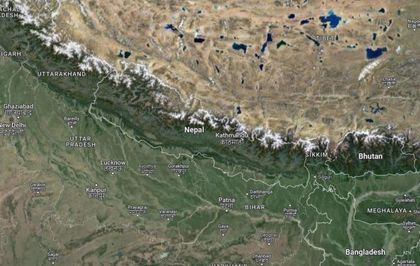 Inundații severe în Nepal, zone afectate de apă și intervenții de salvare