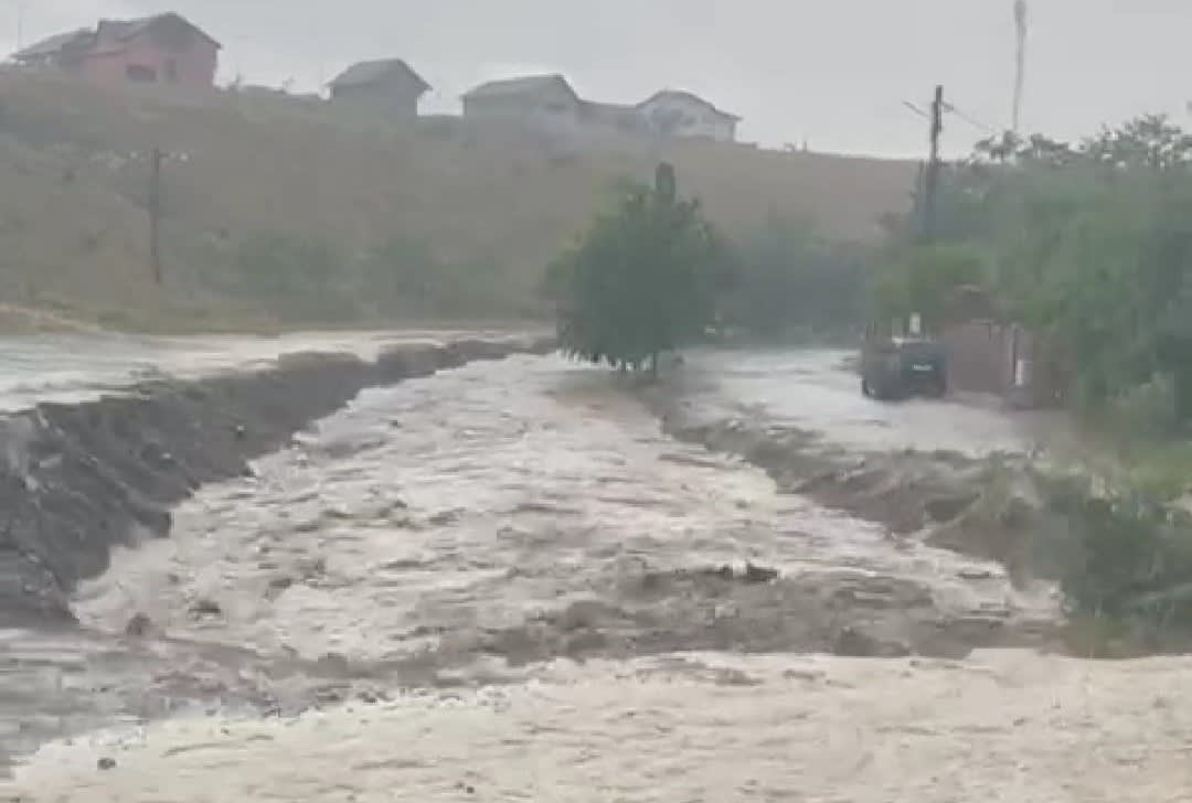 Râu din Dobrogea cu nivel crescut, avertizare hidrologică Râu din Dobrogea cu nivel crescut, avertizare hidrologică