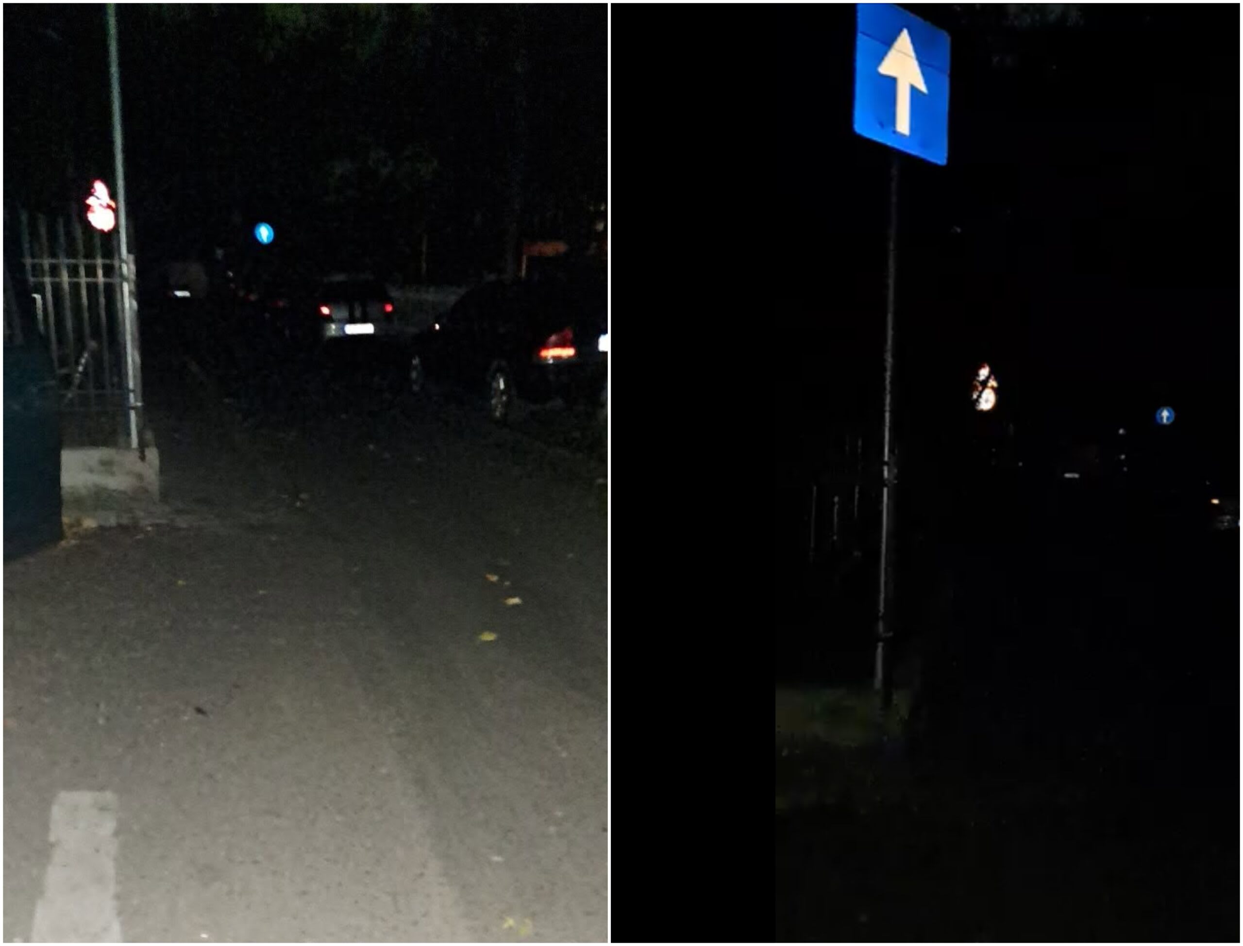 Întuneric total pe strada Complexului din Dristor București Întuneric total pe strada Complexului din Dristor București