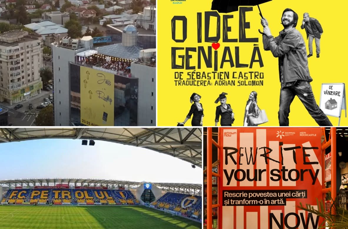 Scene din evenimente în aer liber la Ploiești, jazz, teatru și sport Scene din evenimente în aer liber la Ploiești, jazz, teatru și sport