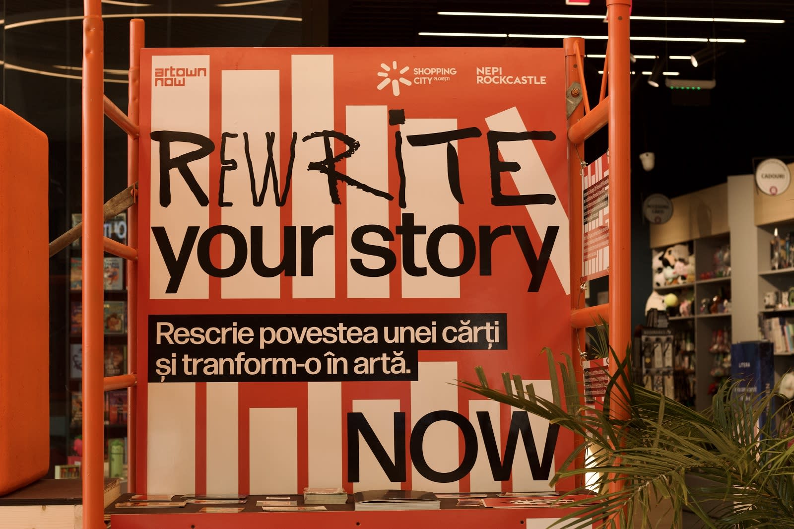 Atelier de papier-mâché la Republica de sub Castani în weekendul ARTOWN NOW