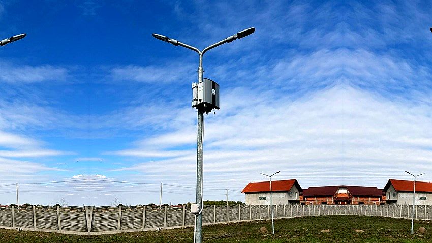Echipamente de monitorizare a calității aerului în Timiș, în fața fumului provenit din Serbia